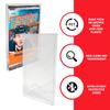 Trading Card Case Envelope Compatible for Pokemon Single Pack Booster, Magic, Yu-Gi-Oh - 0.35MM Thick Plastic PET Pokemon Card Protector Holder for Collectible Cards (Pack of 10) by EVORETRO view 3