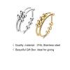 Adjustable Fidget Rings, Anxiety Relief ring, Anti-worry Bead Rings Spinner Ring Gift for Women Men view 2