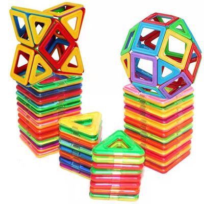 Toptoday Magnetic Building Blocks,Magnetic Tiles Building Blocks Toddlers Toys Magnets for Kids, Girls and Boys Birthday Gift 30pcs-2