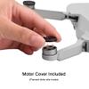 iMusk 2 Pairs Colorful Light Weight Three-Blades Propellers with Protective Motor Cap for DJI Mavic Mini and DJI Mini 2/SE Drone Accessories (White) view 3