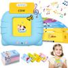 Talking Flash Cards Learning Toys for 2 3 4 5 Year Old Kids Toddler Flash Cards, Educational Toddlers Toys Reading Machine with 224 Words, Preschool Montessori Toys and Birthday Gift for Kids (Blue) view 1