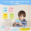 Talking Flash Cards Learning Toys for 2 3 4 5 Year Old Kids Toddler Flash Cards, Educational Toddlers Toys Reading Machine with 224 Words, Preschool Montessori Toys and Birthday Gift for Kids (Blue) view 3
