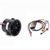 Powerfun CW CCW EDF 70mm Pro CW 12 Blades Ducted Fan with RC Brushless Motor 2100KV 6S with ESC 80A(2~6S) Balance Tested for CW EDF 6S RC Jet Airplane view 1