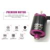 Powerfun CW CCW EDF 70mm Pro CCW 12 Blades Ducted Fan with RC Brushless Motor 2800KV 4S with ESC 80A(2~6S) Balance Tested for CCW EDF 4S RC Jet Airplane view 4