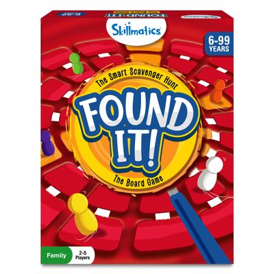 Skillmatics Board & Card Game - Found It, Scavenger Hunt for Kids, Adults, Families, Educational, Fun, Gifts for Ages 6, 7, 8, 9 and Up
