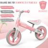 Bobike Toddler Balance Bike Toys for 1 to 3 Year Old Girls Boys Adjustable Seat and Handlebar No-Pedal Training Bike Best Gifts for Kids (Pink) view 2