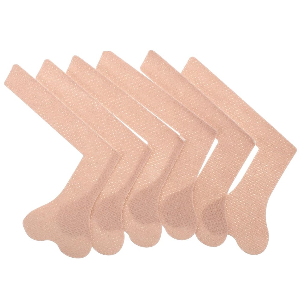 Healifty 6 Sheets of Nasal Tube Holder Feeding Tube Fastener Fixed Tape Sticker Adhesive Decals for Home Care Nursing Supplies