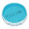 Coconut Float Rae Dunn x CocoNut Float Aqua Polka Dot Mini Pool - Inflatable Kiddie Pool for Kids - Great Splash Pool for Backyard, Summer Parties & Swim Events view 1