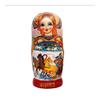 KKNH Matryoshka Russian Matryoshka 10 Piece Set of Basswood Handmade Russian Nesting Dolls Creative Gift Decoration for Christmas Blessing Gift view 2