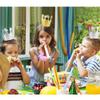 ifundom Birthday Decorations 30 pcs Birthday Paper Party Crown Party Decoration (Silver) view 2