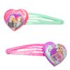 Joy Toy Barbie 22785 Glitter-Contine PVC Accessory Set 2 Clips, 4 Elastic Hair Bands, Comb and Mirror, Multicoloured, 22785 view 4