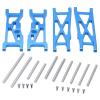 Dilwe RC Suspension Arms, RC Aluminum Front and Rear Suspension Arms for 22S SCT 1/10 RC Short Course Truck Upgrade Parts(Blue) view 1
