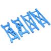 Dilwe RC Suspension Arms, RC Aluminum Front and Rear Suspension Arms for 22S SCT 1/10 RC Short Course Truck Upgrade Parts(Blue) view 3