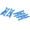 Dilwe RC Suspension Arms, RC Aluminum Front and Rear Suspension Arms for 22S SCT 1/10 RC Short Course Truck Upgrade Parts(Blue) view 4