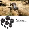 Dilwe 5 Pcs RC Motor Pinion, 5mm Shaft Hole, 48DP 20T (11mm) / 22T (12mm) / 24T (13mm) / 26T (14mm) / 28T (15mm) Pinion for 1/10 RC Truck view 4