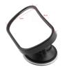 1Pc Baby Car Mirror, Adjustable Baby Child Backseat Rear View Safety Mirror With Suction Cup Clip, Black ABS Acrylic Rear Facing Seat Mirror for Infant Toddler Child view 2