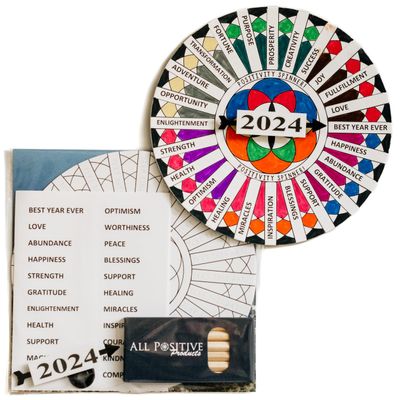 2025 Intention Setting Craft | Make 2025 Your Best Year Ever | Inspirational/Motivational Gifts For the New Year | Mindfullness Activity