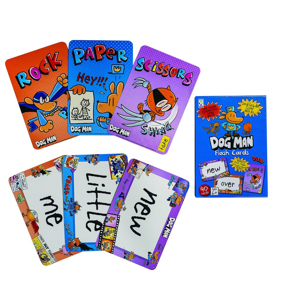 Raymond Geddes Dog Man Flash Cards Box of 12 Packs