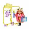 Barbie Extra Minis Doll & Fashion Playset with 15+ Pieces, Boutique with Small Doll, Clothes & Accessories Including Gummy Bear Keychain view 4