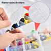 Double Layer Case Compatible with Akedo Ultimate Arcade Warriors Figures Packs, Mini Battling Action Character Collector Storage Fits for Battle Arena/ for Legendary Attack Toy Figure Bots (Box Only) view 2