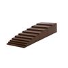 Montessori Toys for 3+ Year Old Wooden Brown Stairs Stacked Arrangement Ladder Blocks Development Sensory Toys Montessori Preschool Learning Math Baby Games Educational Toys(10 Piece Set) view 2