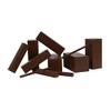 Montessori Toys for 3+ Year Old Wooden Brown Stairs Stacked Arrangement Ladder Blocks Development Sensory Toys Montessori Preschool Learning Math Baby Games Educational Toys(10 Piece Set) view 3