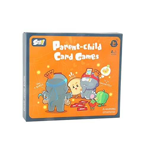 szoii Multi Player Parent-Child Party Play Interactive You Gesture i Guess Kids Card Game