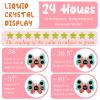 12 pcs Stick-on Fever Indicator Forehead Fever Kids Cartoon Stickers Temperature Fever Patch view 3