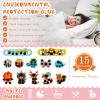 12 pcs Stick-on Fever Indicator Forehead Fever Kids Cartoon Stickers Temperature Fever Patch view 4