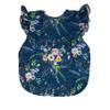 BapronBaby Flutter Boho Floral Bapron - No Neck Tie Safer Bib for Baby & Toddler - Soft Waterproof Stain Resistant - Machine Washable - Sz Preschool 3-5yrs view 2