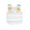 BapronBaby Rainbow Stripes Bapron - No Neck Tie Safer Bib for Baby & Toddler - Soft Waterproof Stain Resistant - Machine Washable - Sz Preschool 3-5yrs view 3