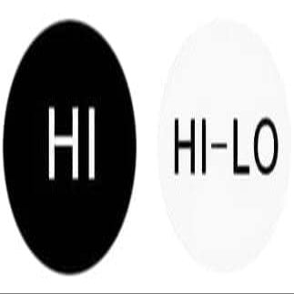 Omaha Hi Hi Lo Poker 3" Button