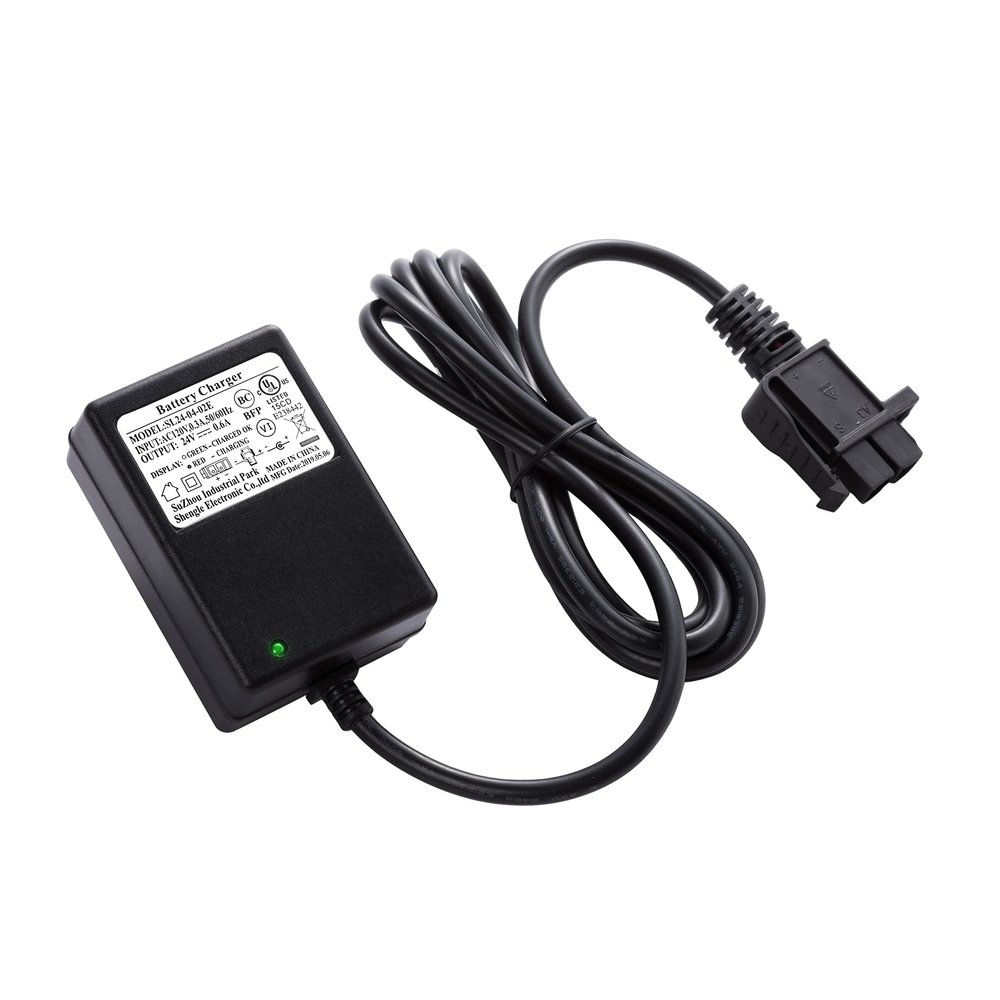 SHENGLE 24 Volt Charger for Monster Jam Grave Digger/Monster Jam El Toro Loco, 24V Kids Electric Ride On Car Battery Charger for Kids Powered Ride On Car