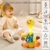 Talking Dancing Duck Toy, Repeating What You Say, Mimicking Toy Dancing Duck Baby Toys for Infants, Singing Duck Stuffed Animal Plush Toys, Baby Toys 6-12 Months Musical Interactive Tummy Time Gifts view 2