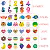 300 Pieces Mini Erasers Assortment Novelty Pencil Erasers Bulk for Office, Stationery, and Craft Projects (Multi-Style) view 3