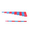 Montessori Numerical Rods for 4+ Year Olds - Blue and Red Wooden Math Game Without Digital Cards - Preschool Learning and Sensory Toys for Toddlers view 2