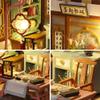 Montidey Chinese Style Lute-Playing, Chess, Calligraphy, and Painting,Wooden Miniature Dollhouse Kit with Furniture,DIY Antique Courtyard Model Dollhouse Puzzle Craft Gift (Calligraphy) view 3