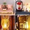Montidey Chinese Style Lute-Playing, Chess, Calligraphy, and Painting,Wooden Miniature Dollhouse Kit with Furniture,DIY Antique Courtyard Model Dollhouse Puzzle Craft Gift (Painting) view 4