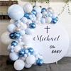 18 inch Pastel Blue Balloons, 15 pcs Big Thicker Baby Blue Latex Balloons for Birthday Wedding Baby Shower Party Decorations (Pastel Blue) view 3