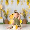 TUTOTU Bee 1st Birthday Crown - Sweet Daisy Crown for Birthday Party Decorations view 4
