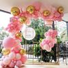 18 inch Pastel Pink Balloons, 15 pcs Big Thicker Baby Pink Latex Balloons for Birthday Wedding Baby Shower Party Decorations (Pastel Pink) view 3