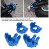 Rc Steering Cup Set,Aluminum Alloy Steering Cup with C Seat for 1/8 Truck (Blue) Car Model Accessory view 3