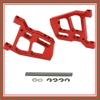 Replacement Part For Front Lower Suspension Arm 2PCS Alloy For Rc Model Car 1/10 Racing Buggy Truggy S-Course Desert 512008 - (Color: Silver) view 2