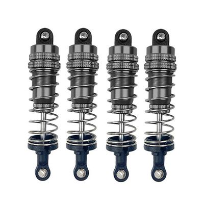 Replacement Part For Metal Shock Absorber Shock Damper For MN 86 Big G RC Car Upgrade Accessories - (Color: 4pcs Titanium)