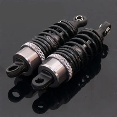 Replacement Part For 2PCS 1:10 Upgraded Shock Absorber 102004 (02002) 69mm Shock Absorbering For 94103 94101 94102 94123 94122 RC Cars - (Color: Gray)