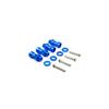 Replacement Part For 4PCS 12mm To 17mm Wheel Hex Hub Adapter Extension 30mm For 1/10 Switch To 1/8 Cross-country/Short Truck RC Model Car Parts - (Color: Dark Blue) view 1