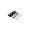Replacement Part For 4PCS 12mm To 17mm Wheel Hex Hub Adapter Extension 30mm For 1/10 Switch To 1/8 Cross-country/Short Truck RC Model Car Parts - (Color: Dark Blue) view 3