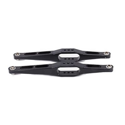 Replacement Part For Rear Suspension Arm Links For Rc Model Car 1-12 12428 12423 Suspension Arm Off-Road Desert Buggy Cnc Machined Parts - (Color: Black)