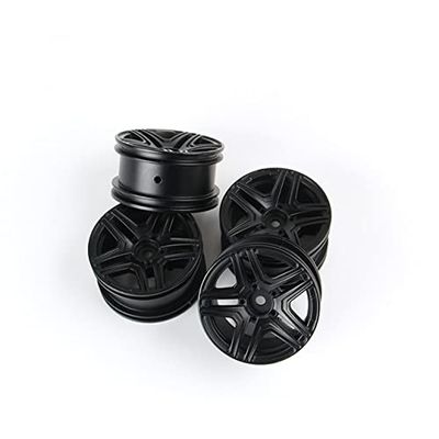 Replacement Part For 4 Pcs Metal Wheel Rim Hub For MN86K MN86KS MN86 MN86S MN G500 1/12 RC Car Upgrade Parts - (Color: R530BL)