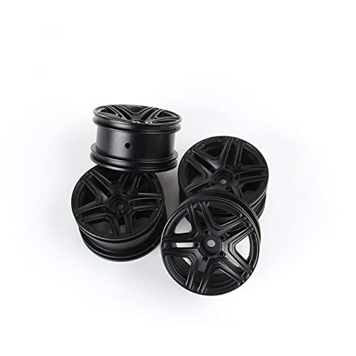 Replacement Part For 4 Pcs Metal Wheel Rim Hub For MN86K MN86KS MN86 MN86S MN G500 1/12 RC Car Upgrade Parts - (Color: R530BL)